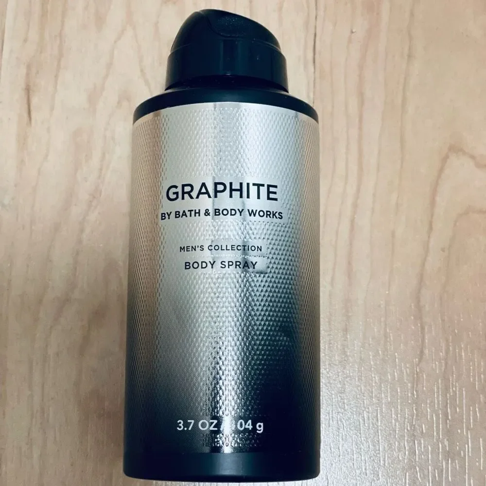 Bath & Body Works Lot of 3 Graphite Men’s Collection Body Spray Bergamot Woods